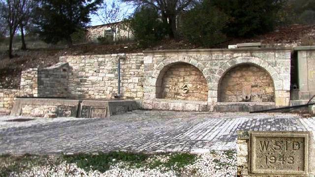Water Feature of Agios Fotios
